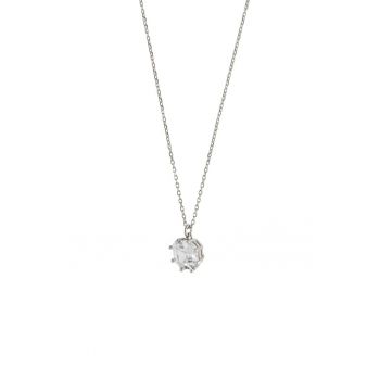 Colier din argint veritabil 925 cu pandativ cu zirconia Gifting