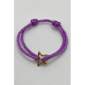 Inel cu element placat cu aur de 14K