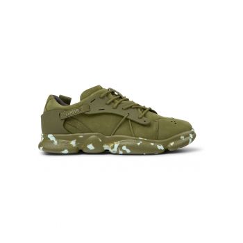 Pantofi sport de piele nabuc si piele Karst 20619