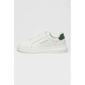 Pantofi sport low-cut de piele cu logo