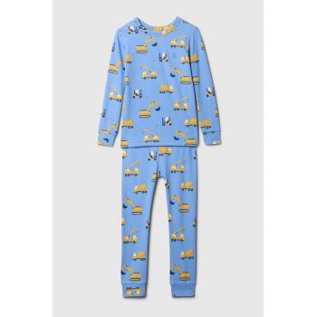 Pijama cu imprimeu grafic