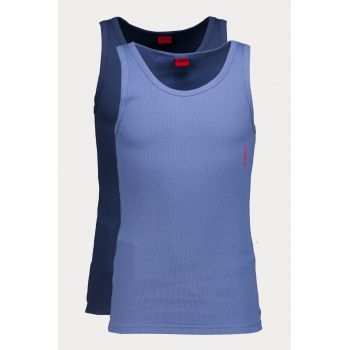 Set de top-uri striate - 2 piese