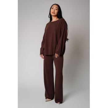 Set Lorelle mix lana si casmir Brown 8752