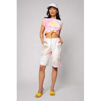 Set Tricou si Pantalon scurt Off White/Pink Off White/Pink