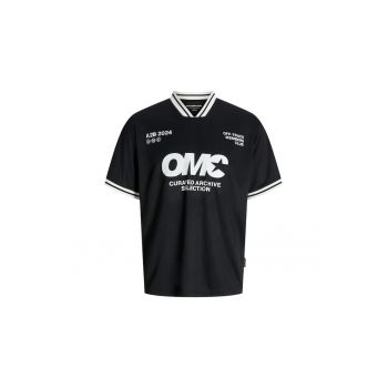 Tricou JACK &JONES Reflex Football Negru