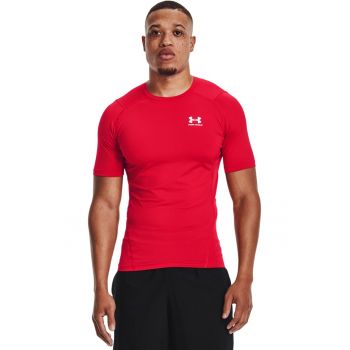 Tricou slim fit cu logo pentru fitness