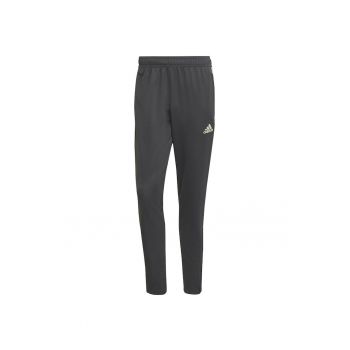 Pantaloni barbati  AEROREADY Sereno Slim Tapered Cut 3-Stripes 27116 - Gri
