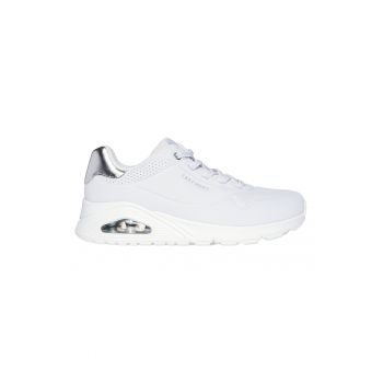 Pantofi sport de piele ecologica Uno Shimmer Away