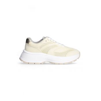 Pantofi sport din piele cu sireturi