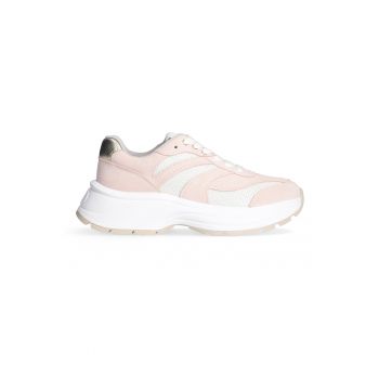 Pantofi sport din piele cu sireturi