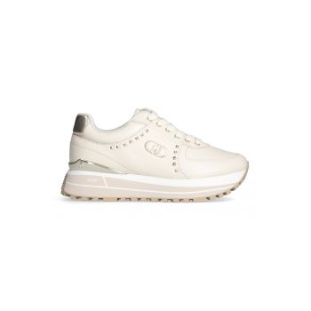 Pantofi sport din piele cu tinte