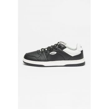 Pantofi sport din piele ecologica cu logo Hadrian