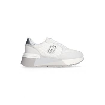 Pantofi sport din piele si material textil cu logo Amazing 25