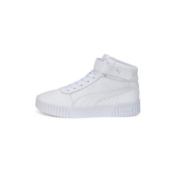 Pantofi sport mid-high de piele si piele ecologica Carina 2.0