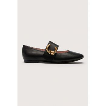 Balerini Mary Jane din piele C-Me