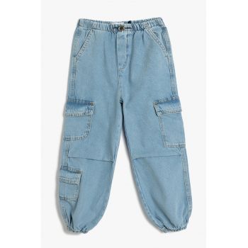 Blugi cargo baggy