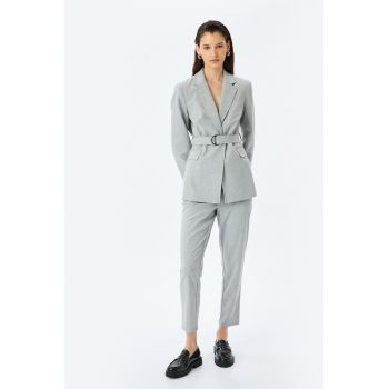 Pantaloni capri relaxed fit