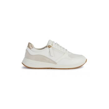 Pantofi sport cu insertii din piele intoarsa