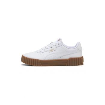 Pantofi sport de piele cu insertii de piele ecologica Carina 3.0