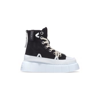 Pantofi sport flatform - din material textil