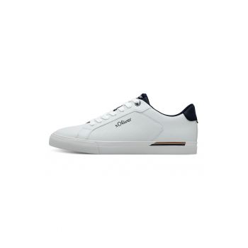 Pantofi sport low-cut din piele ecologica