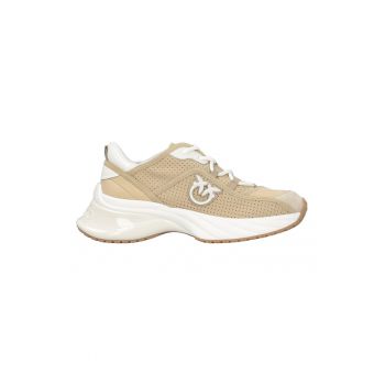 Pantofi sport wedge cu perforatii