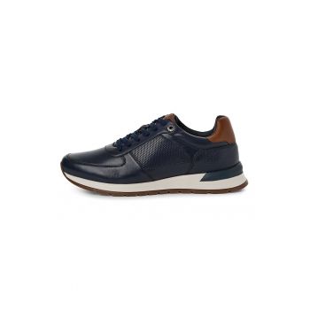 Pantofi sport wedge de piele
