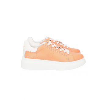 Pantofi sport wedge din piele Fenice