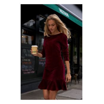 Rochie cu volane