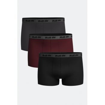 Set de boxeri cu talie elastica - 3 perechi