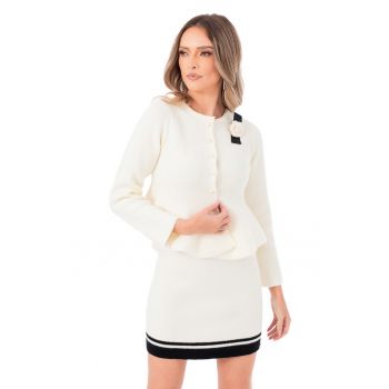 Set de sacou si fusta mini