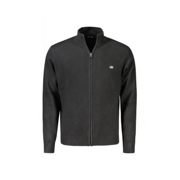 Bluza cu fermoar barbati - cu mini logo brodat - Regular fit -