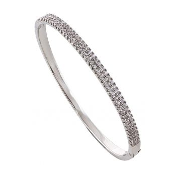 Bratara rotunda cu zirconia