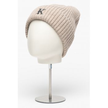 Caciula unisex cu monograma brodata
