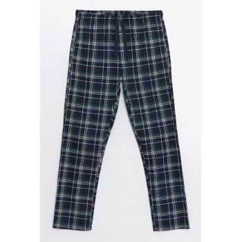 Pantaloni de pijama cu model in carouri