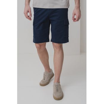 Pantaloni scurti cargo cu buzunare multiple
