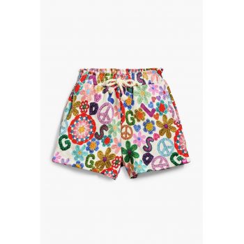 Pantaloni scurti cu model grafic