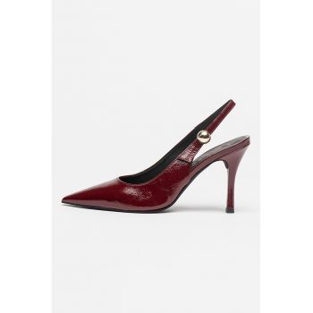 Pantofi de piele cu toc