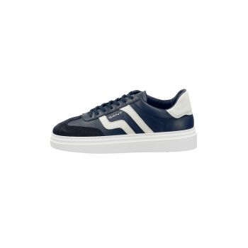 Pantofi sport de piele cu garnituri de piele intoarsa Cuzmoon