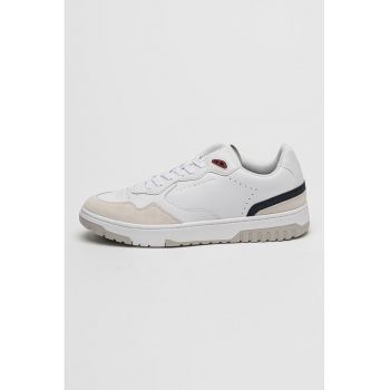 Pantofi sport de piele cu logo discret