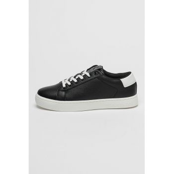 Pantofi sport de piele cu sireturi