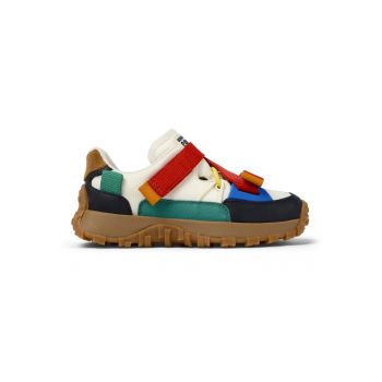 Pantofi sport unisex de piele cu velcro