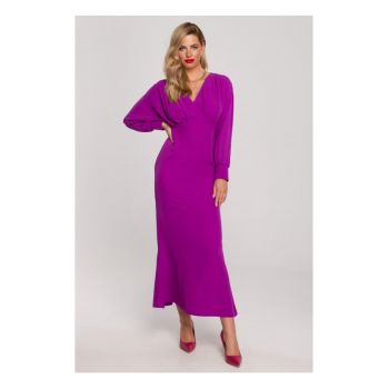 Rochie de peste cu top kimono - lavanda -