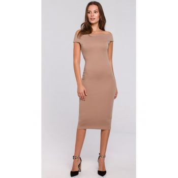 Rochie midi tricotata