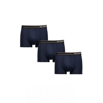 Set de boxeri cu imprimeu logo - 3 Perechi