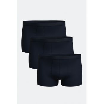 Set de boxeri cu model uni - 3 perechi