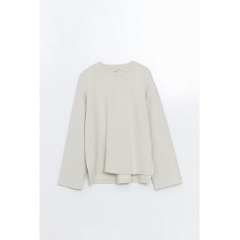 Bluza de trening cu decolteu rotund