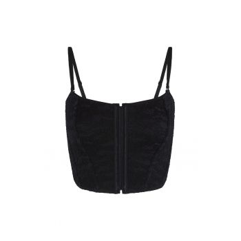 Corset de dantela cu bretele ajustabile