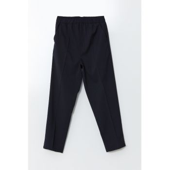 Pantaloni cu talie elastica