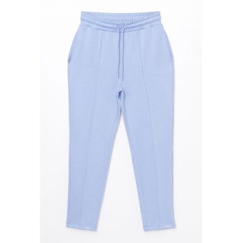 Pantaloni lungi de trening cu snururi